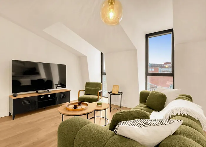 Apartmán La Cite Des Postiers - Joli Duplex Climatise *